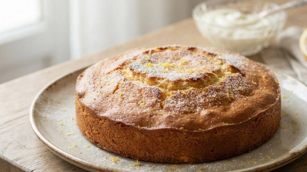 Yumuşacık dokusu ve limon aromasıyla: Fransız usulü yoğurtlu kek tarifi
