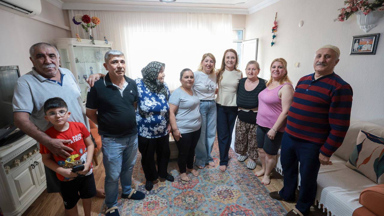 Başkan Mutlu, Konaklı komşularının evlerine konuk oldu