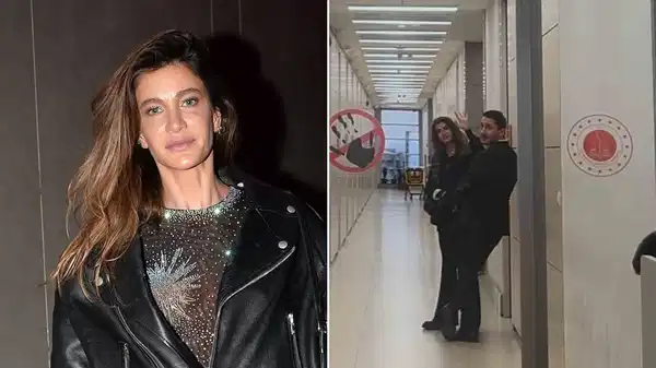 Berrak Tüzünataç uyuşturucu soruşturması kapsamında adliyede