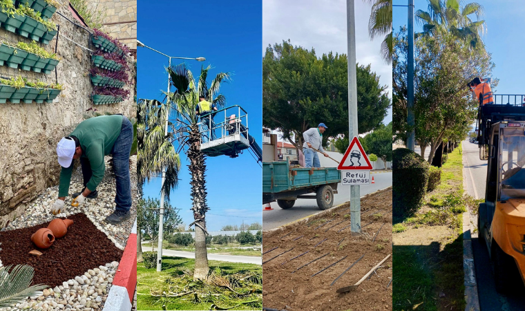 Manavgat'ta turizm bölgeleri yaz sezonuna hazırlanıyor