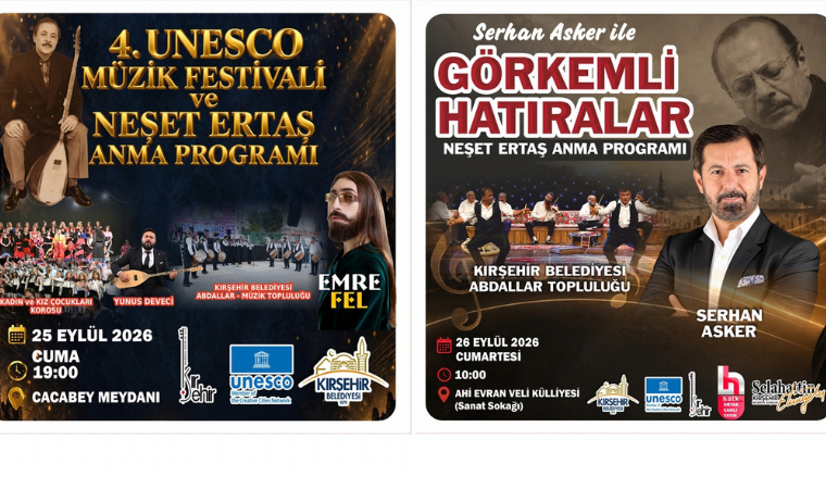 Neşet Ertaş memleketi Kırşehir'de anılacak