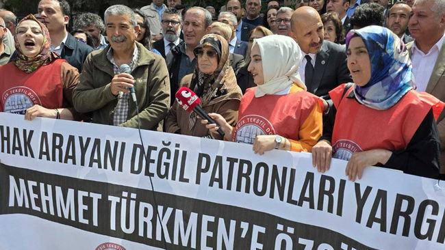 BİRTEK-SEN Genel Başkanı hakim karşısında