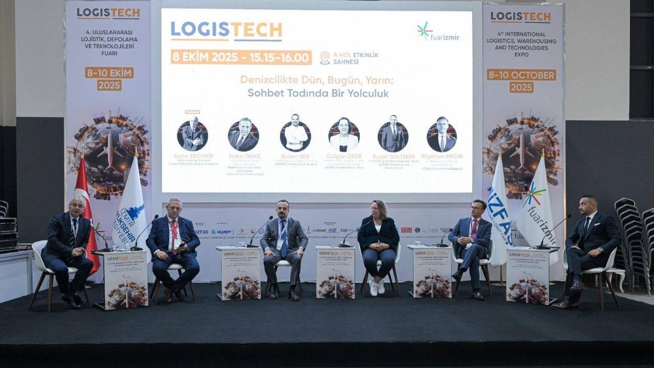 Denizcilikte İzmir vizyonu Logistech’te konuşuldu