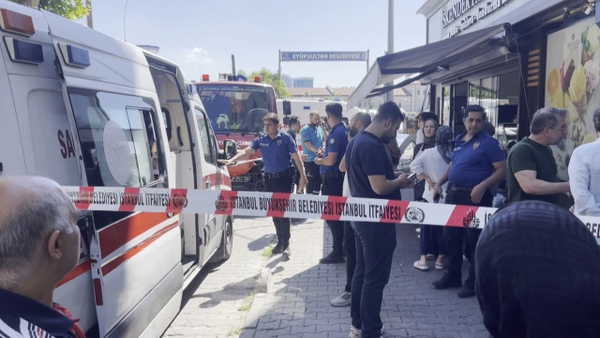 Eyüpsultan'da pastanedeki gaz kaçağından 5 çalışan etkilendi: 4 katlı bina tahliye edildi