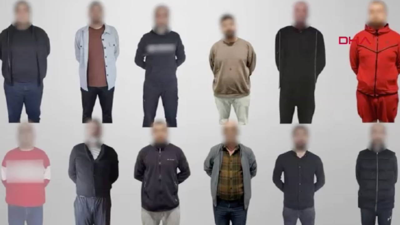 'Kırmızı bülten' ile aranan 12 şahıs Türkiye'ye getirildi