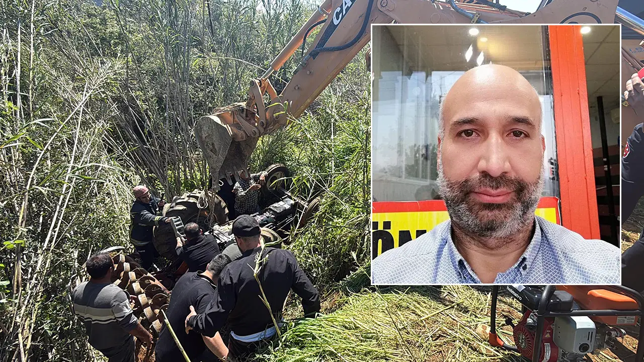 Antalya'da feci kaza: Emekli polis devrilen traktörün altında kaldı