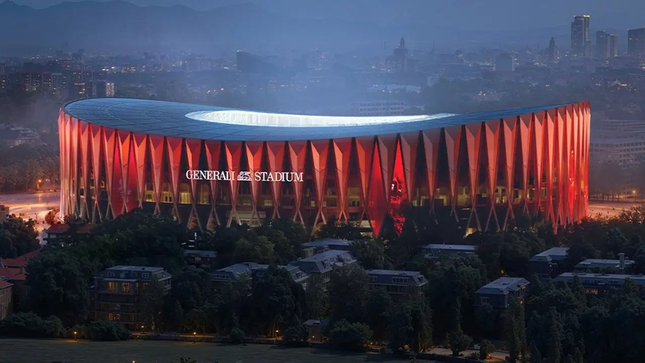 Milan ve Inter'in yeni stadyumu tanıtıldı