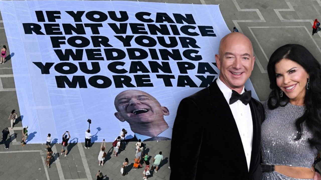 Protestolar Başladı... Jeff Bezos'un Venedik'i birbirine katan düğünü hakkında bilmeniz gereken her şey!