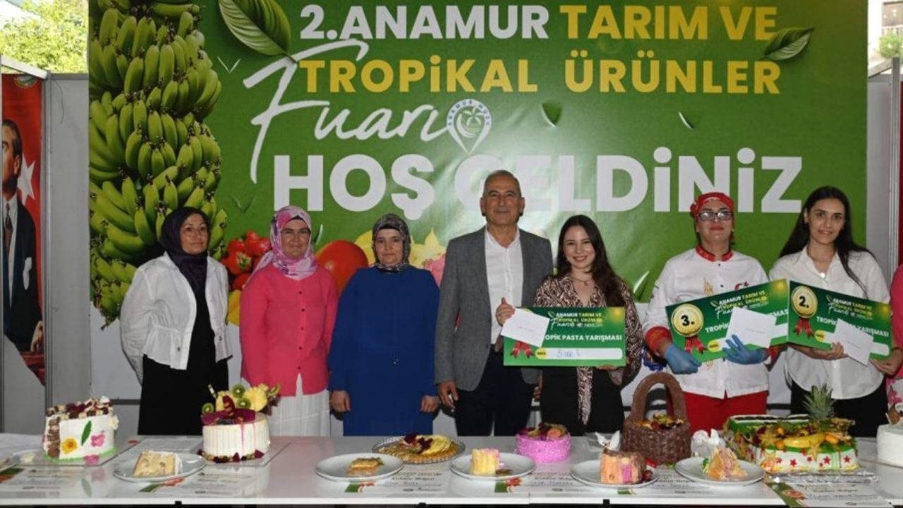Anamur Tropikal Ürünler Fuarı geride kaldı