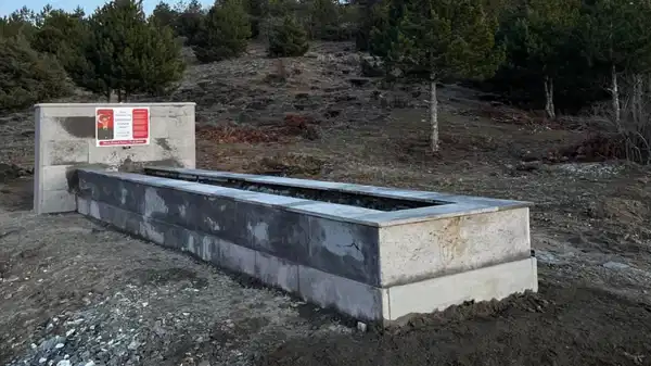 Şehit asker adına yaptırılan çeşmeye saldırı!