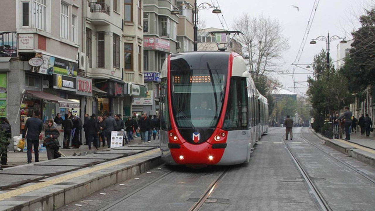 Kabataş-Bağcılar Tramvay Hattı'nda bakım çalışması
