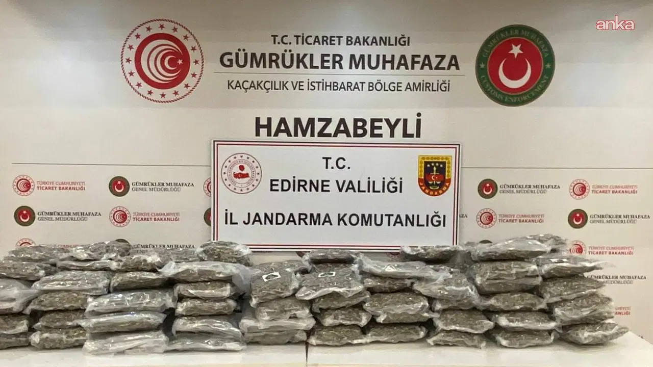 Edirne'de 'uyuşturucu' operasyonu: Sahte 'basın kartıyla' yakalandı!