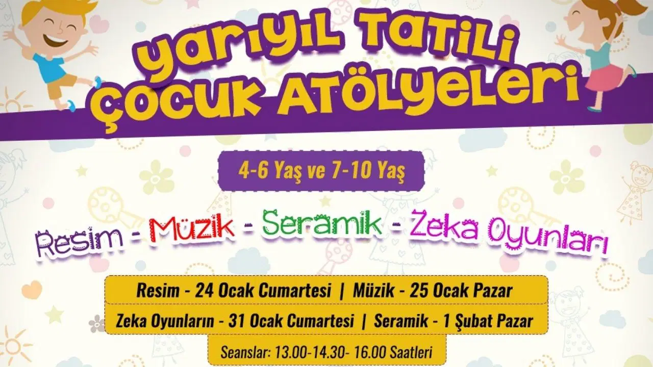 Safranbolu Belediyesi’nden yarıyıl tatiline özel çocuk atölyeleri