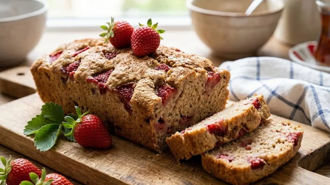Tatlı krizine fit çözüm: Çilekli diyet kek tarifi