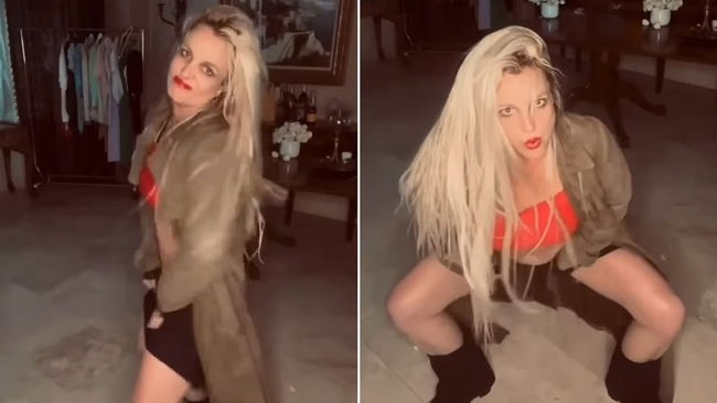 Britney Spears dans videolarına döndü
