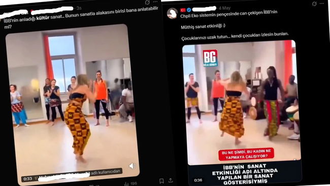 İBB’ye ‘Afrika dansı’ yalanı ellerinde patladı