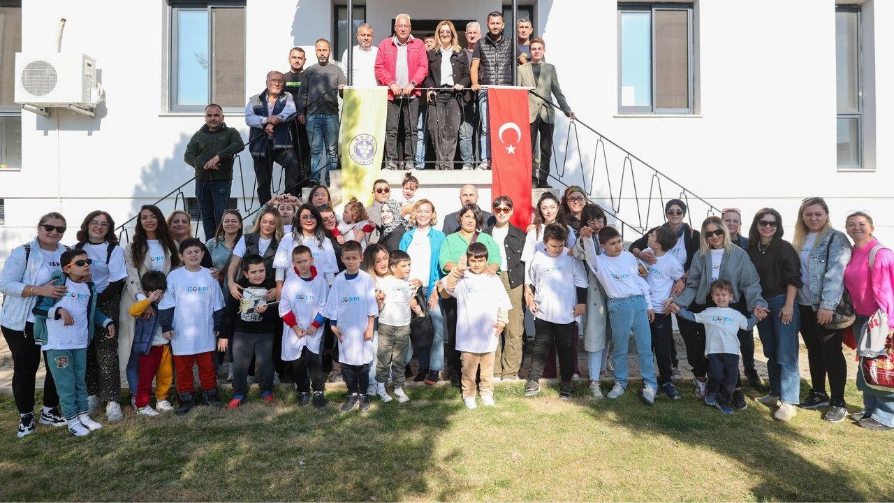 Buca’nın Tarım Okulu otizmli çocukları ağırladı