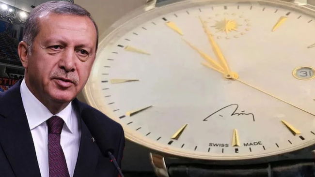 Erdoğan’ın delegelere dağıttığı saatler yeniden gündemde...