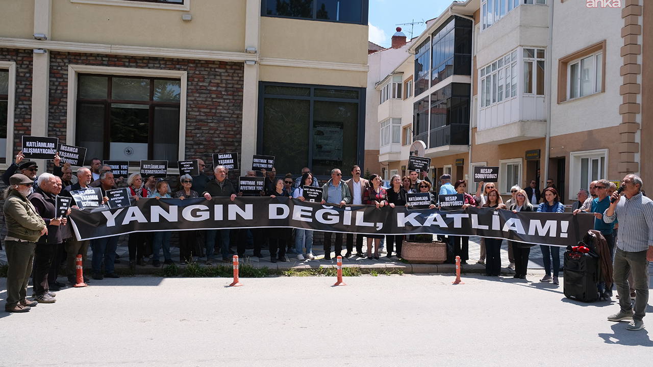Eskişehir'de 'Seyitgazi yangını raporuna' tepki