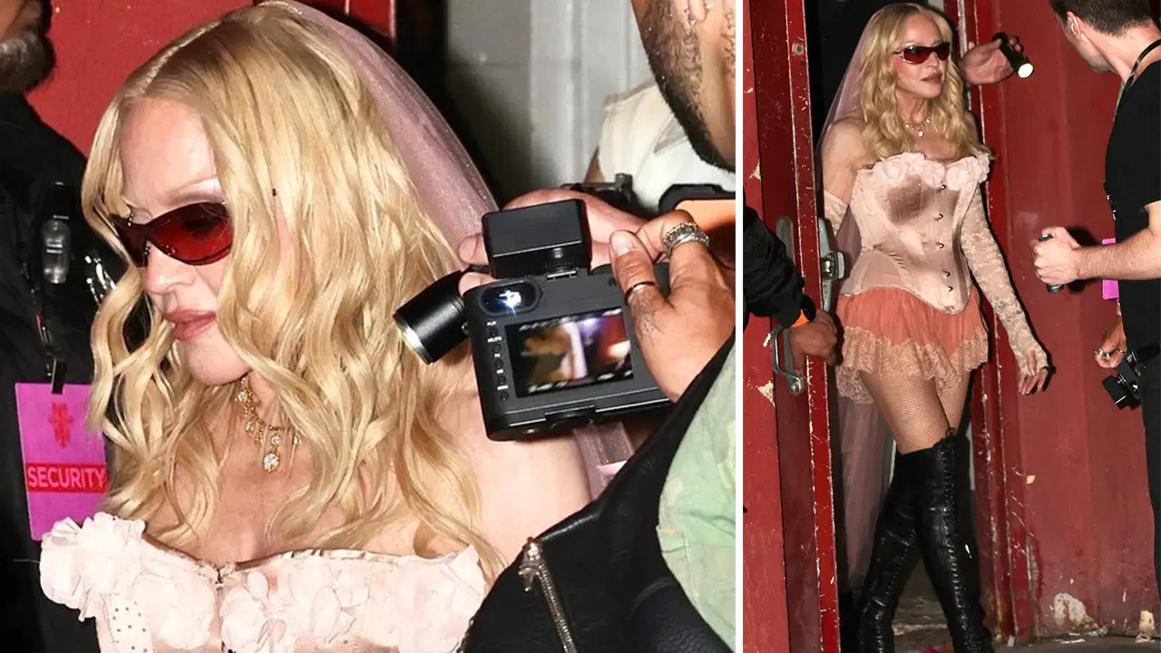 Madonna yeni albümünü tanıttı: İşte geceye damga vuran anlar...