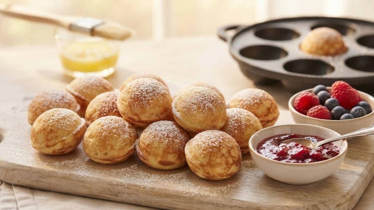 Çay saatlerinde farklılık arayanlara: Aebleskiver tarifi