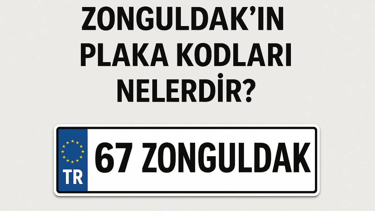 Zonguldak'ın plaka kodu ne? Zonguldak'ın plaka numarası kaç? Zonguldak ve ilçelerinin plaka harfleri...