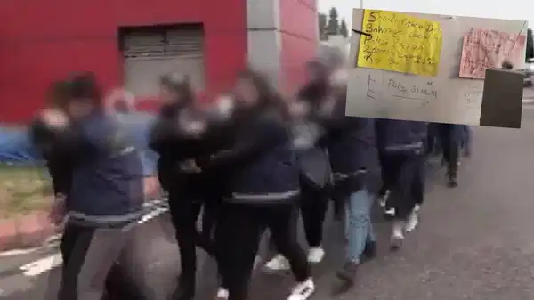 Fuhuş operasyonunda duvardaki yazılar pes dedirtti: 'Polise ötersen...'