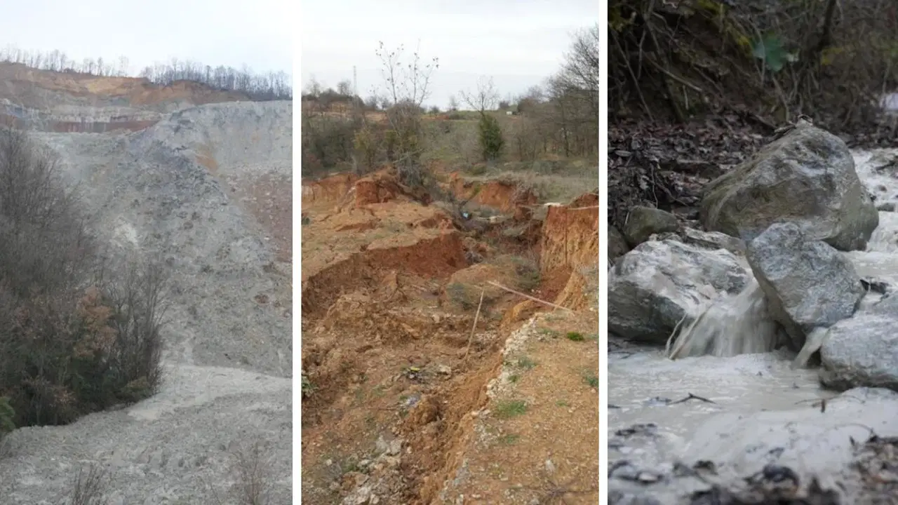 Bursa'da çevre felaketi! Kirazlıyayla'da maden atık barajı çöktü, kimyasal atık doğaya karıştı