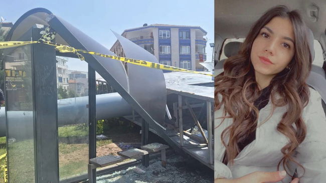 Üzerine reklam panosu devrilip ölmüştü