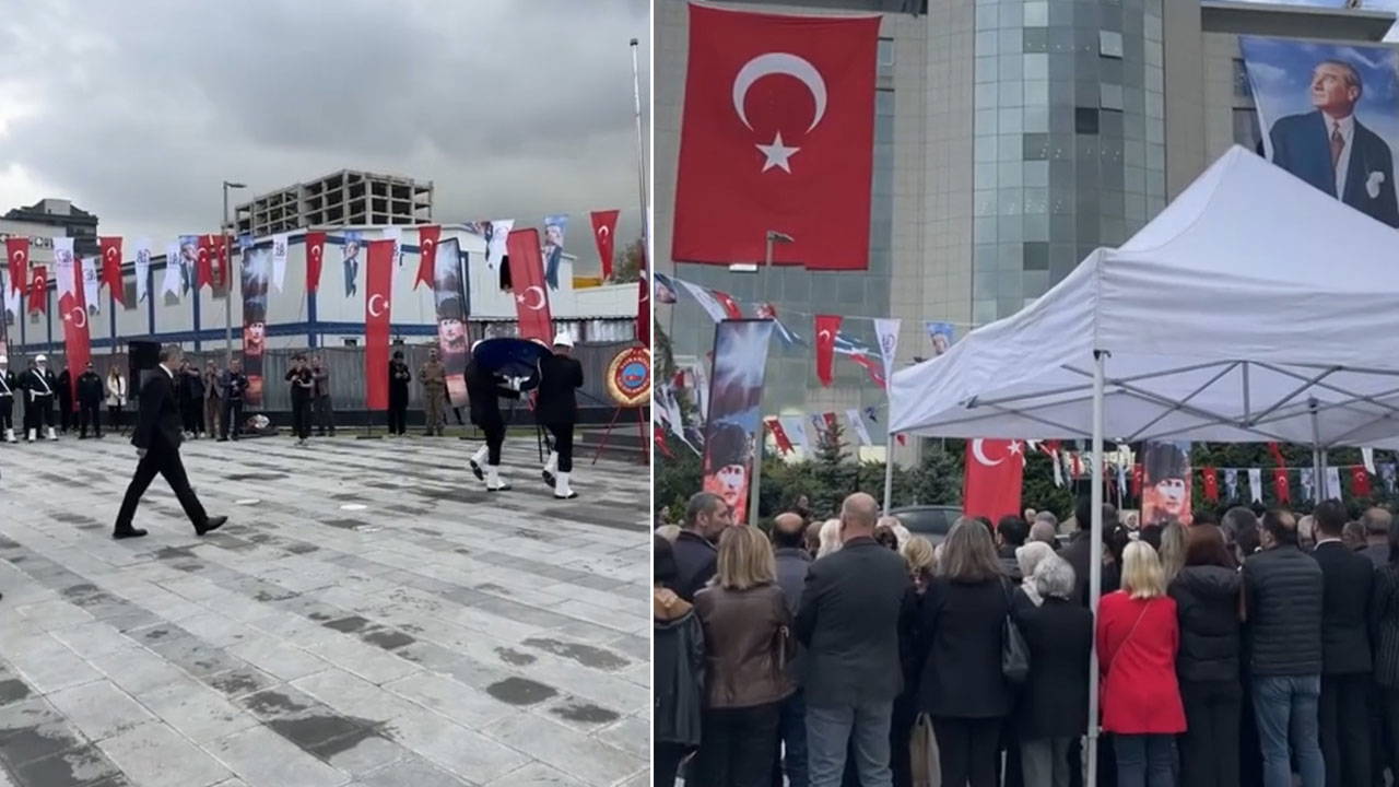 Bayrampaşa'da törende AKP'li başkanvekiline protesto: Yurttaşlar ve CHP'liler sırtını döndü!