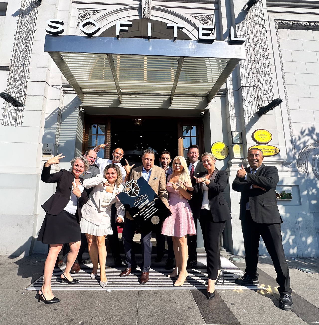 Taksim’deki otel, uluslararası mükemmellik ödüller…