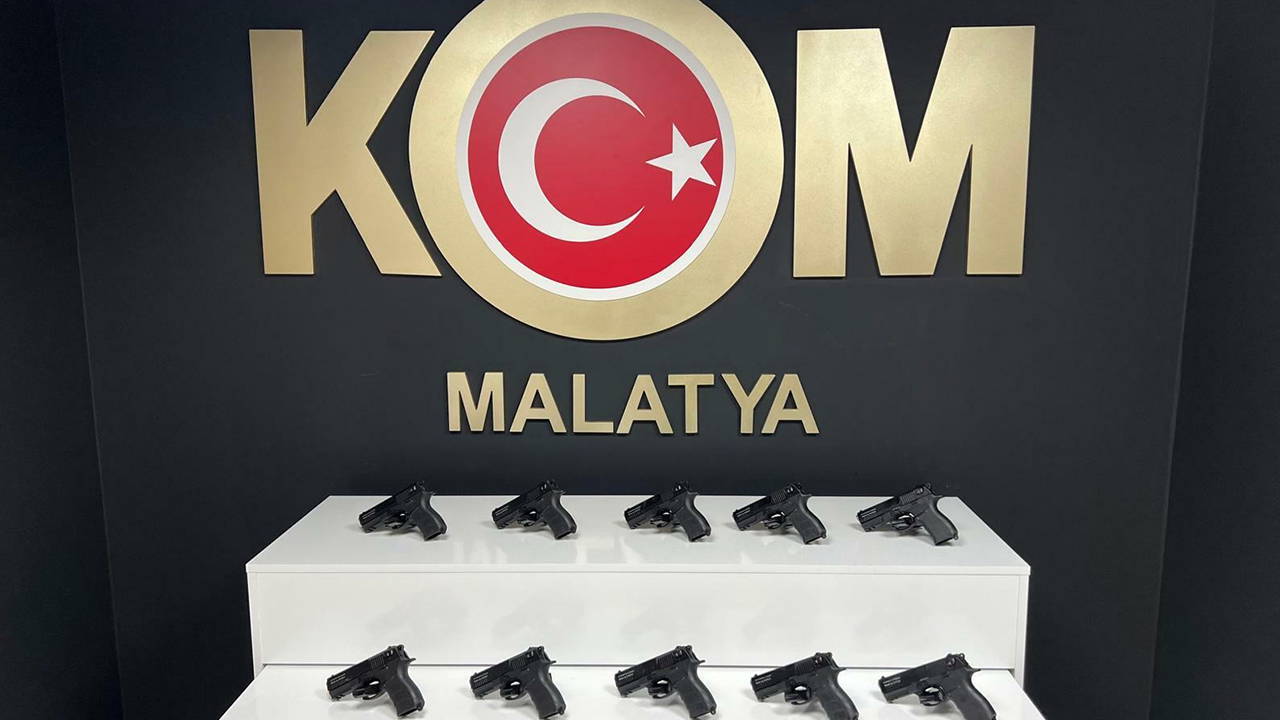 Ekipler baskın yaptı! Malatya'da uyuşturucu ve silah operasyonu: 4 gözaltı