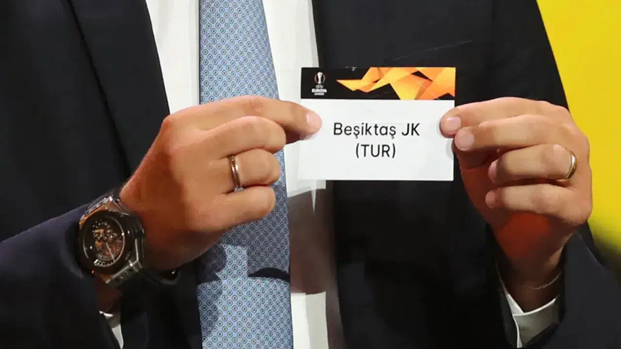 Kura çekimi tamamlandı: Beşiktaş'ın UEFA Avrupa Ligi'ndeki rakipleri belli oldu