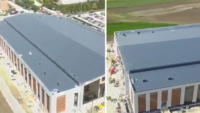 İnşaatta sona gelindi