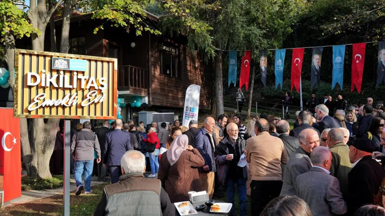 Beşiktaş’ta Dikilitaş Emekli Evi hizmete açıldı