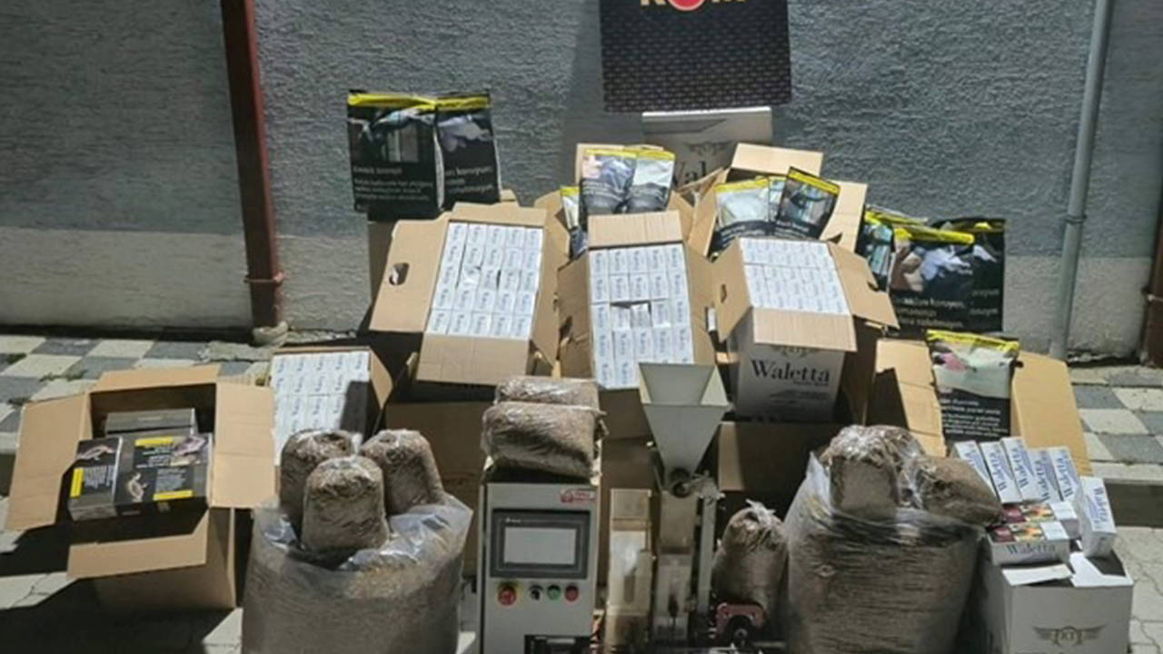 Kütahya'da kaçak tütün operasyonu: 2 şüpheliye adli işlem