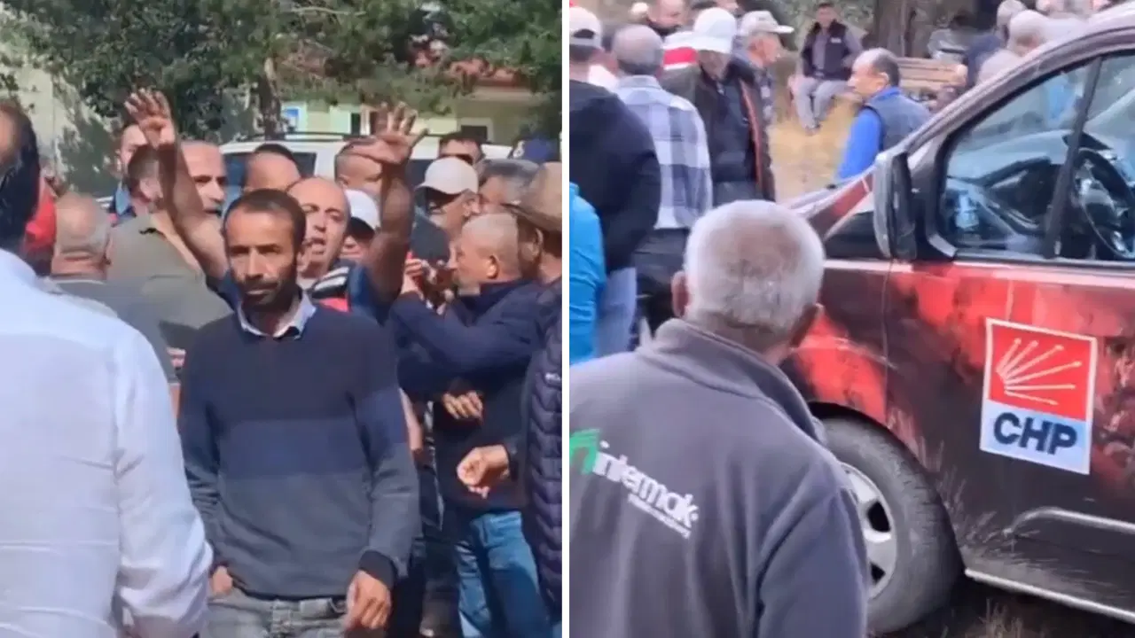 Banaz'da 'Kılıçdaroğlu' tepkisi: 'Utanmadan buralara nasıl geliyorlar?'