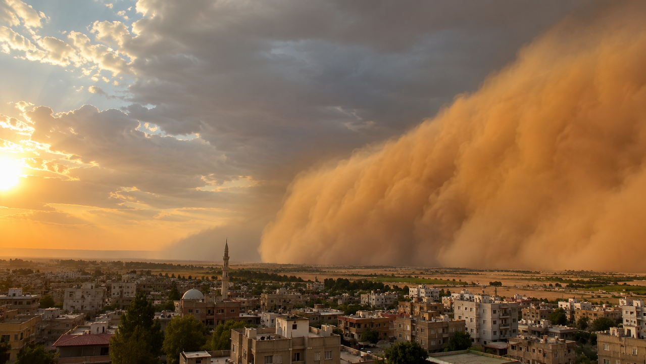 Meteoroloji'den o bölge için 'toz taşınımı' uyarısı