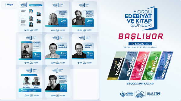 Karadeniz’de edebiyat rüzgârı Ordu’dan esecek