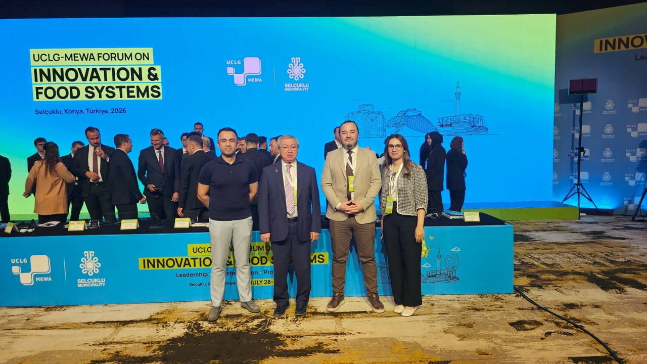 Manisa BB UCLG-MEWA Yenilikçilik ve Gıda Sistemleri Forumu’nda yer aldı