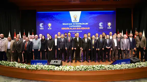 AKP'nin 'Sendikalar Buluşması': Erdoğan'ın yardımcısı CHP'yi şikayet etti