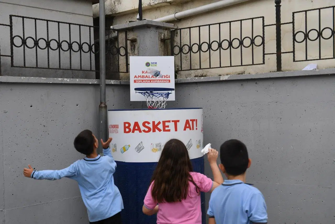 Altınordu’da çocuklara çevre bilinci aşılandı