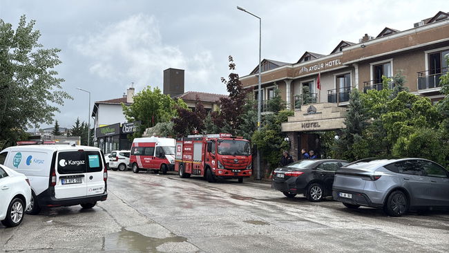 Otelde karbonmonoksit gazı zehirlenmesi...