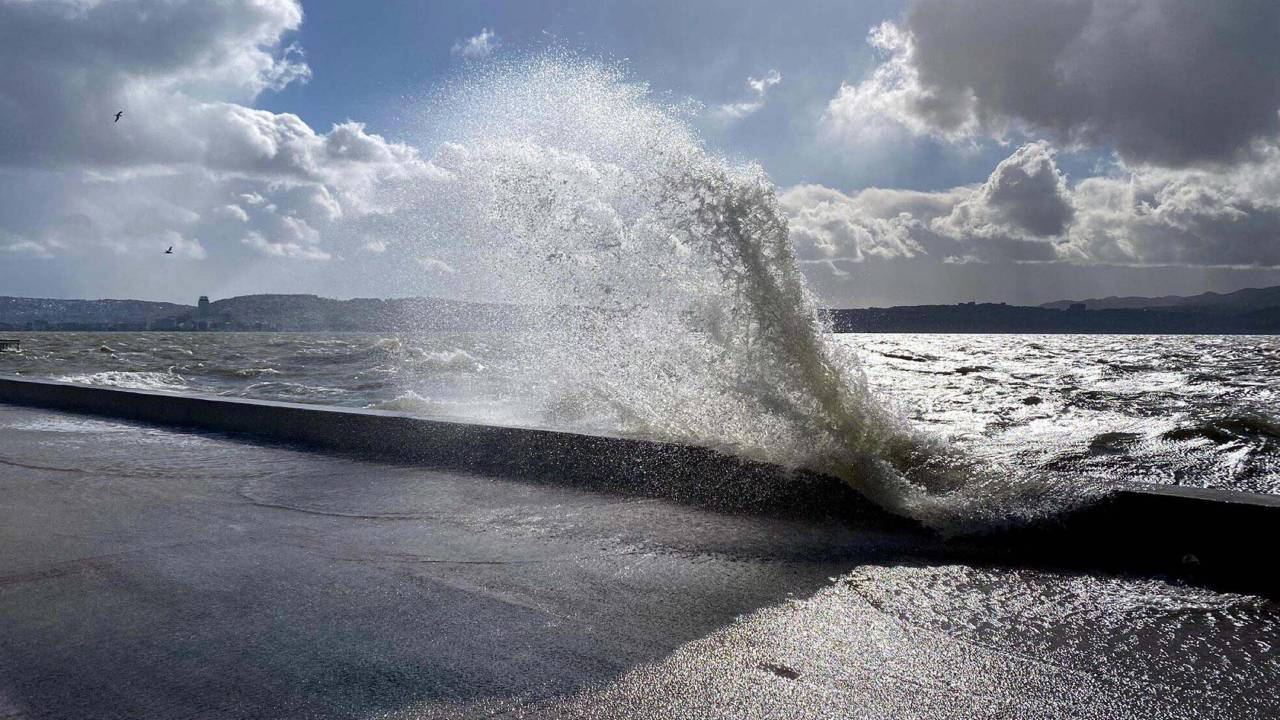 Ege Denizi'nin kuzeyi için 'fırtına' uyarısı!