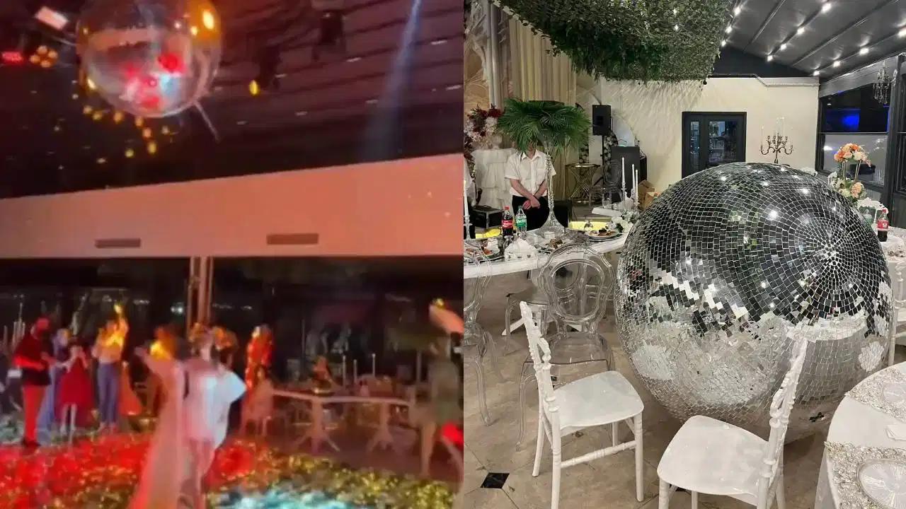 Kına gecesinde 'disko topu' faciası... Yaralılar var!