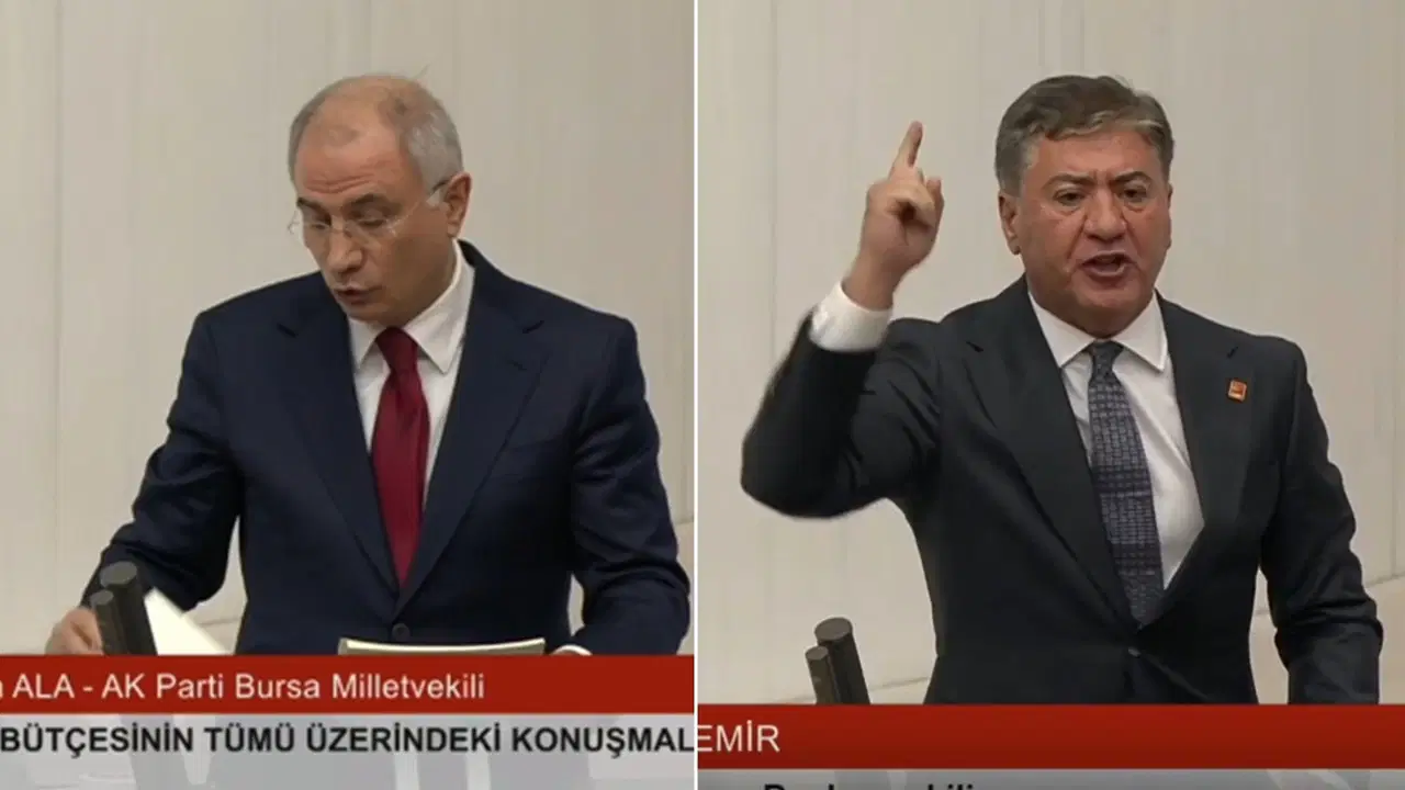 Bütçe görüşmelerinde AKP’li Âlâ ve CHP'li Emir arasında sert tartışma: ‘Yok hükmündesin, o zaman konuşmayacaksın’