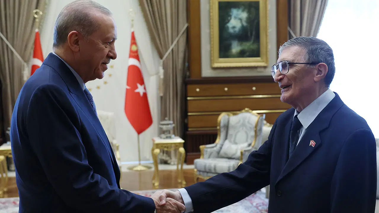 Başkan Erdoğan, Prof. Dr. Aziz Sancar'ı kabul etti