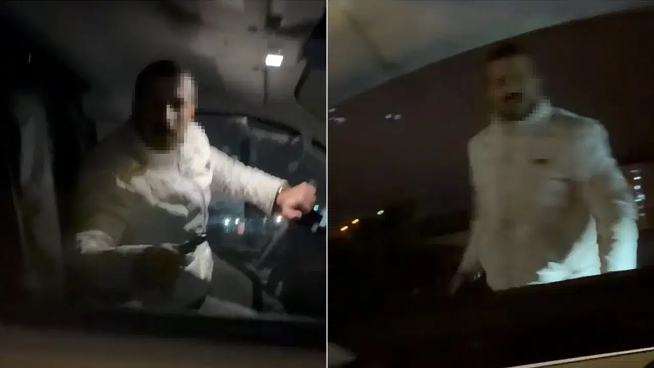 Olay kamerada: 'Yol verme' kavgasında 2 kişi bıçaklandı!