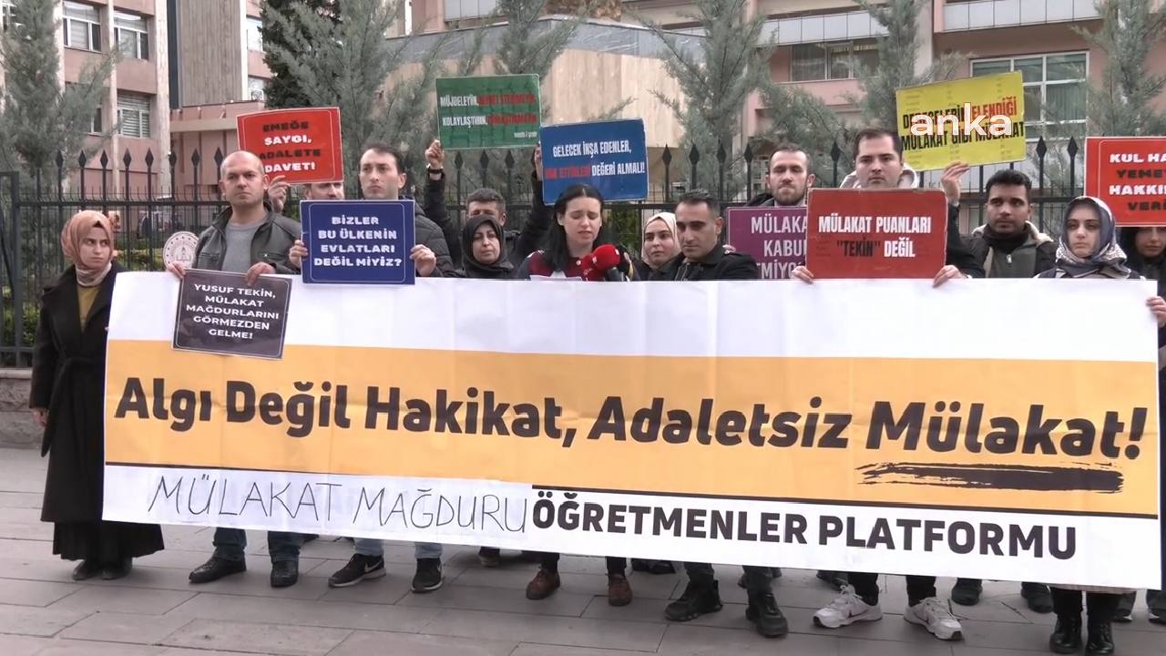 Mülakat mağduru öğretmen isyan etti: 'Bizler sizin oyuncağınız mıyız?'