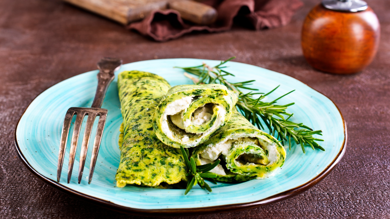 Kahvaltıya yeşil dokunuş: Ispanaklı pankek tarifi